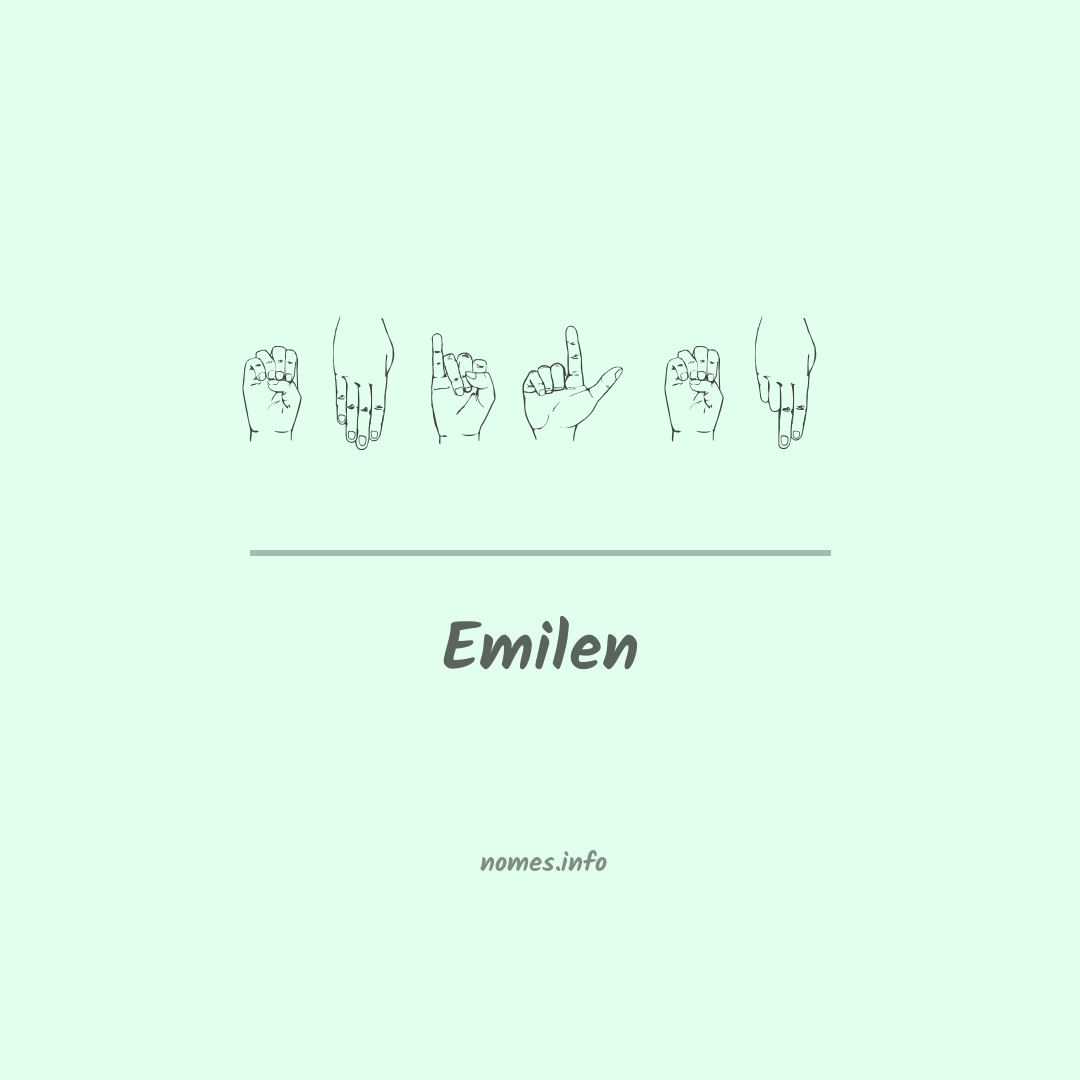 Emilen em Libras