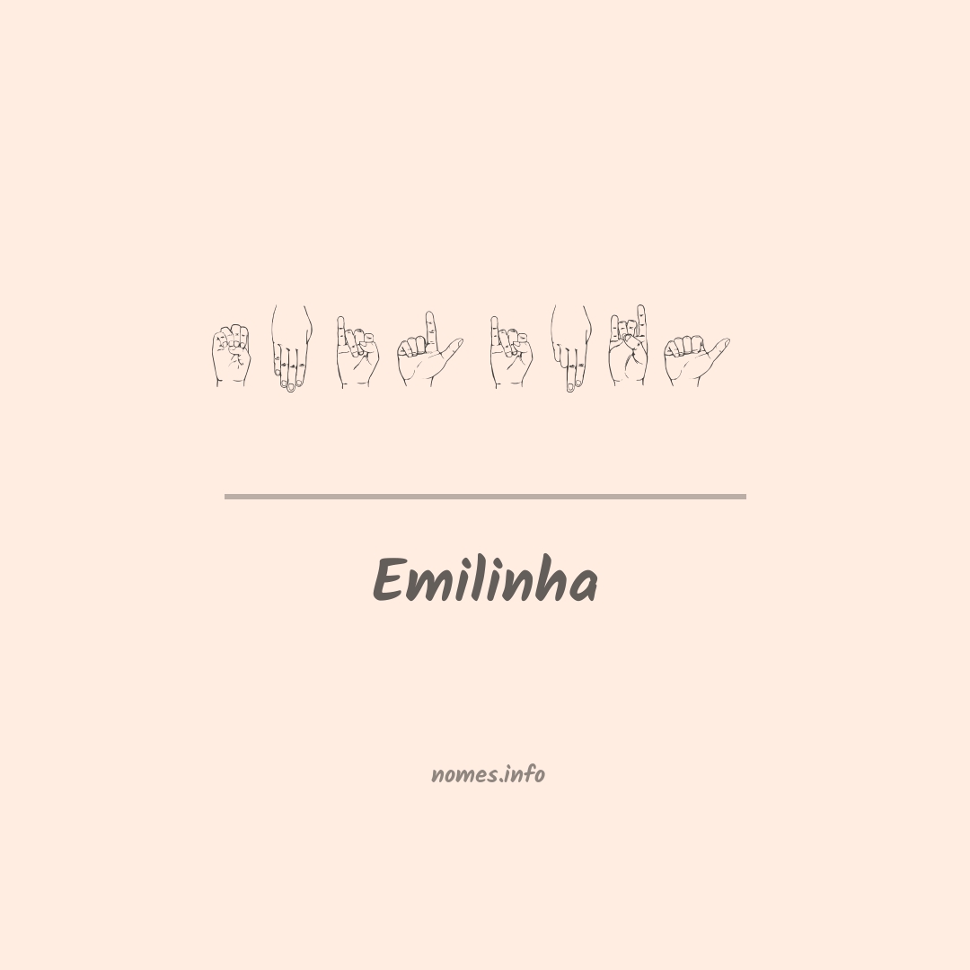Emilinha em Libras
