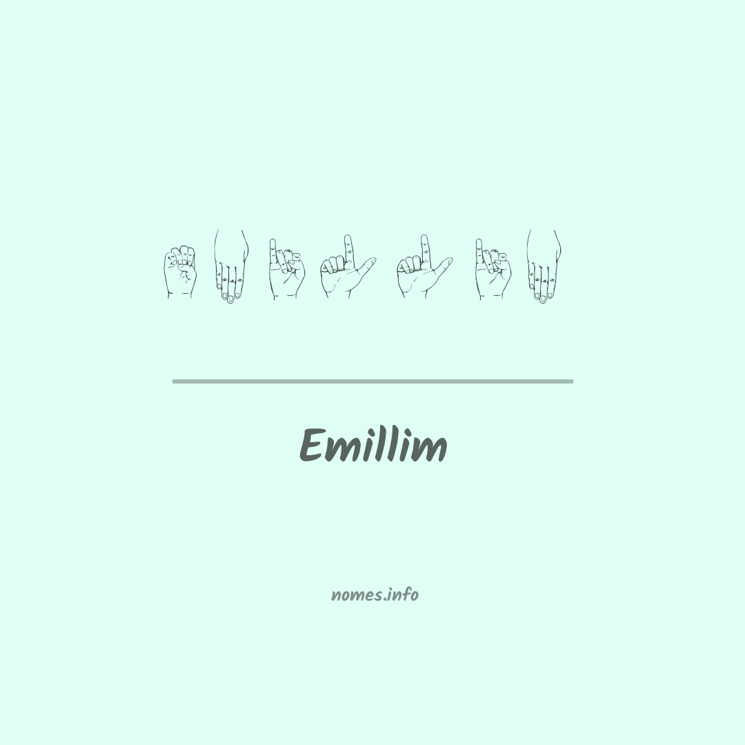 Emillim em Libras