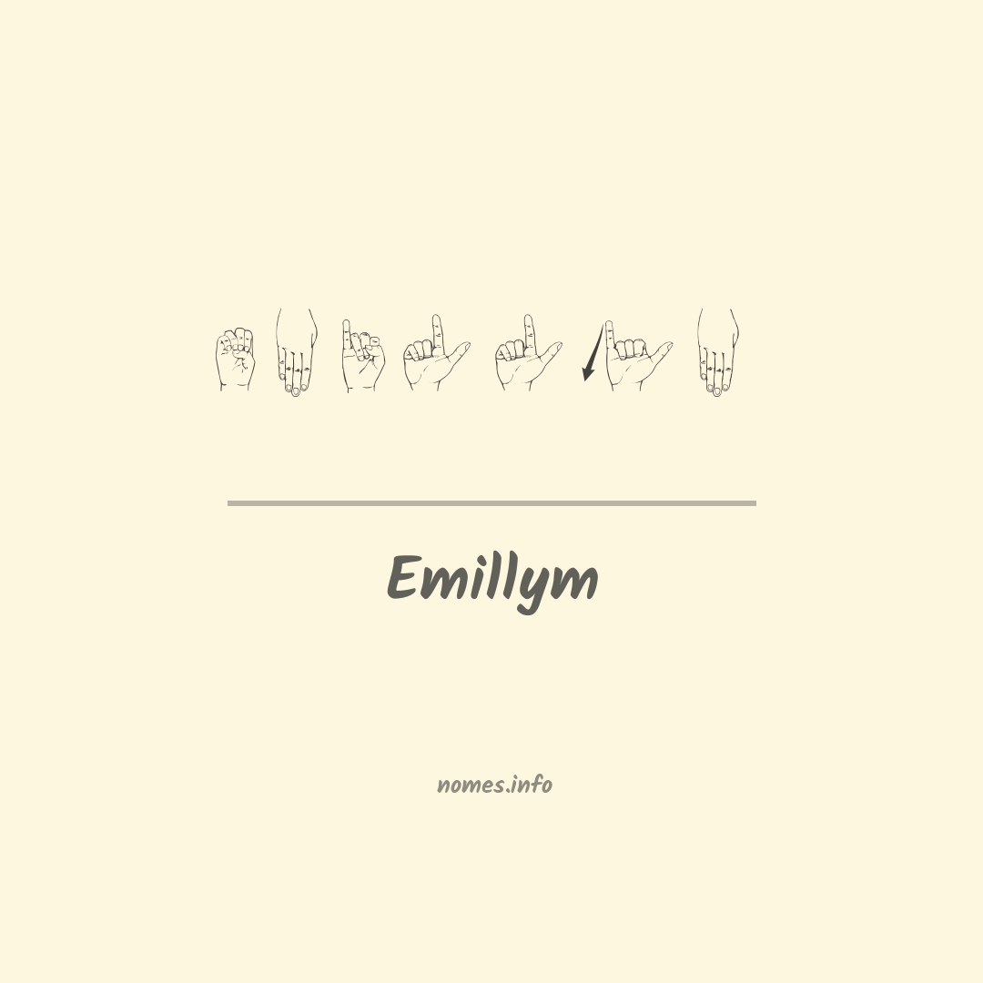Emillym em Libras