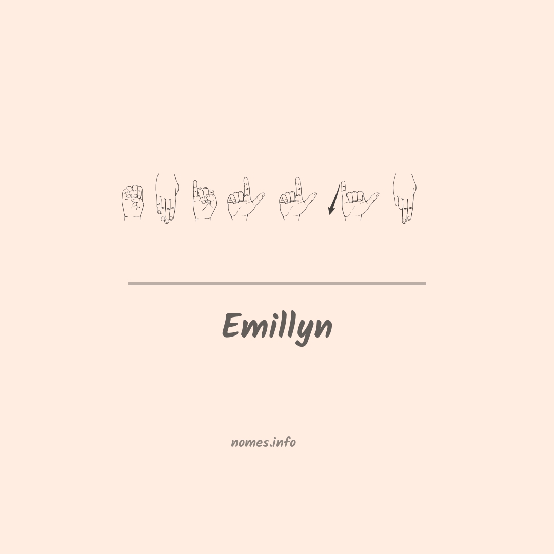 Emillyn em Libras