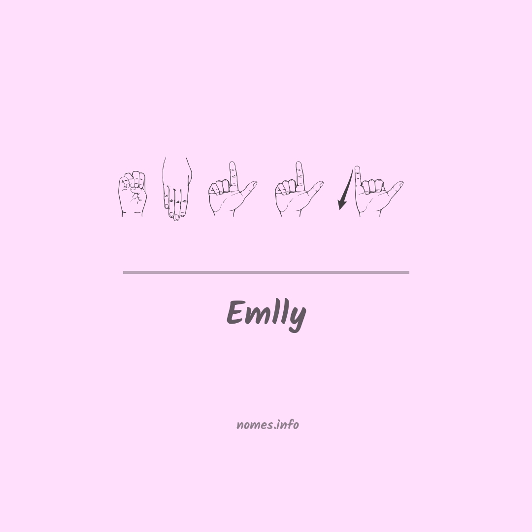 Emlly em Libras