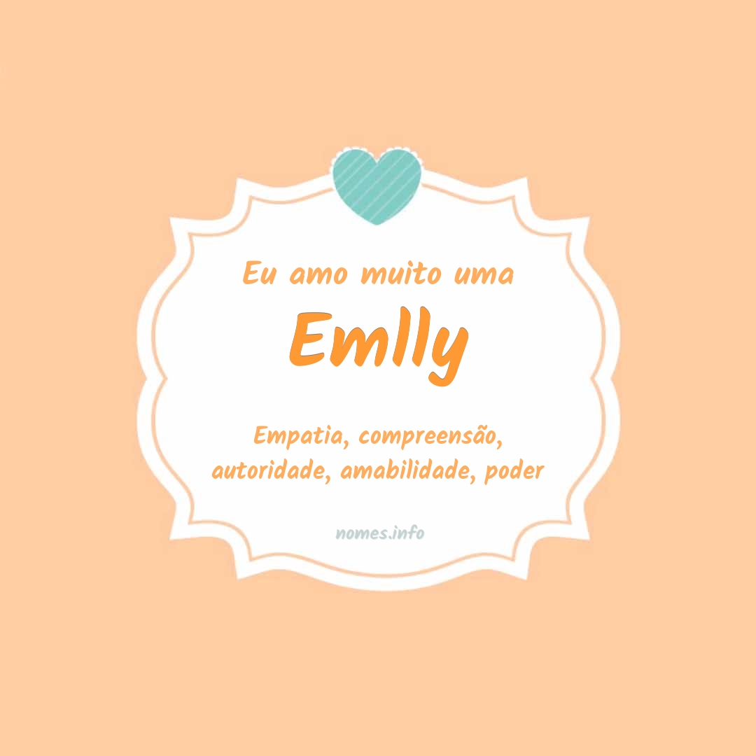 Eu amo muito Emlly