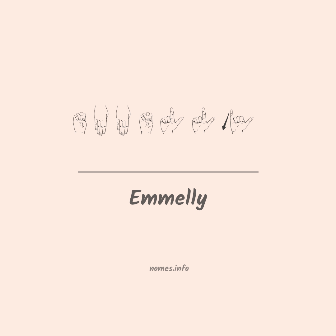Emmelly em Libras