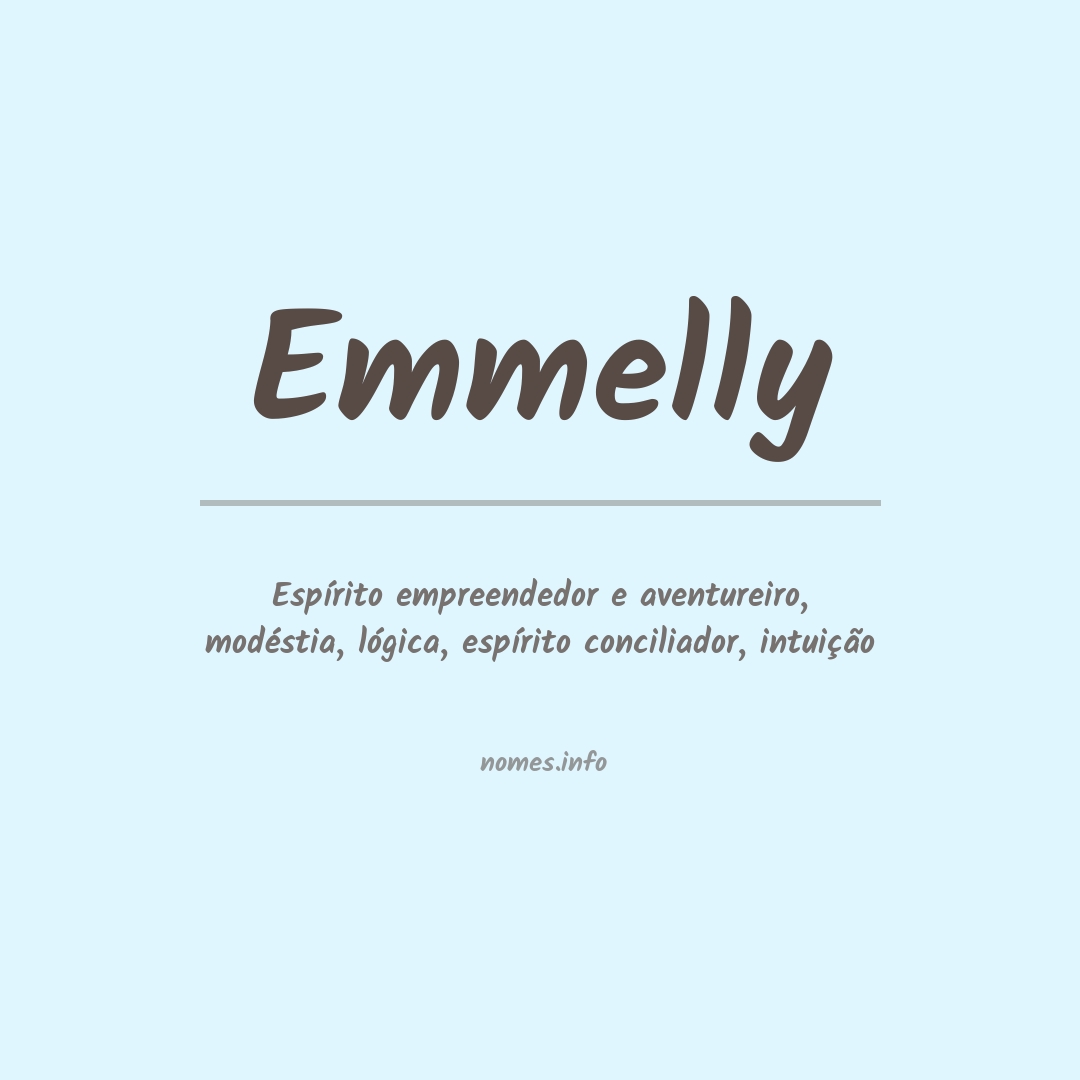 Significado do nome Emmelly