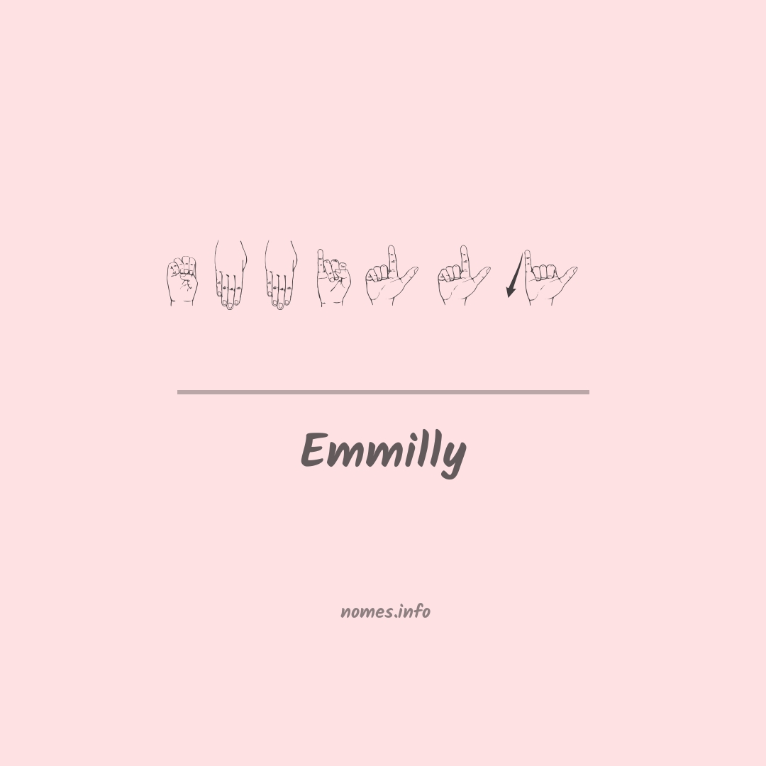 Emmilly em Libras