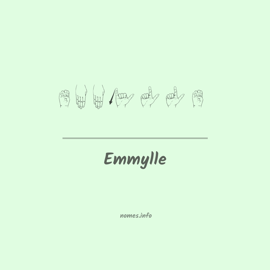 Emmylle em Libras