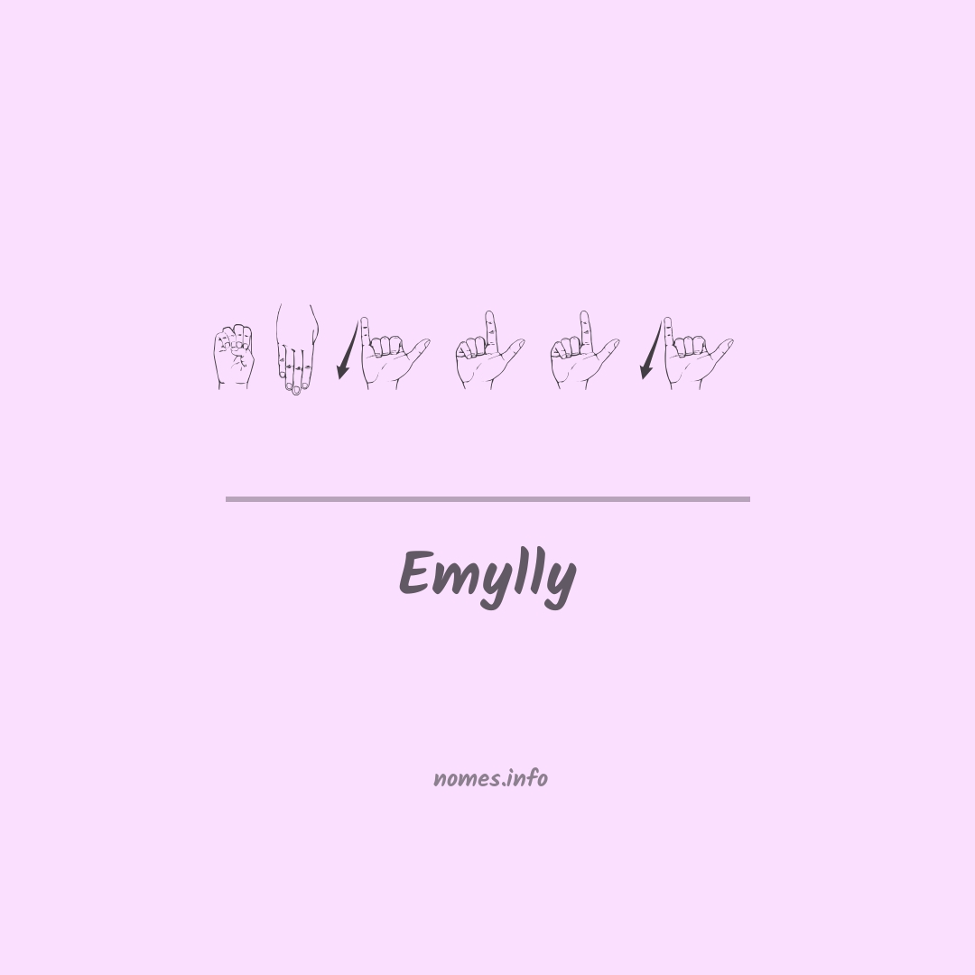 Emylly em Libras