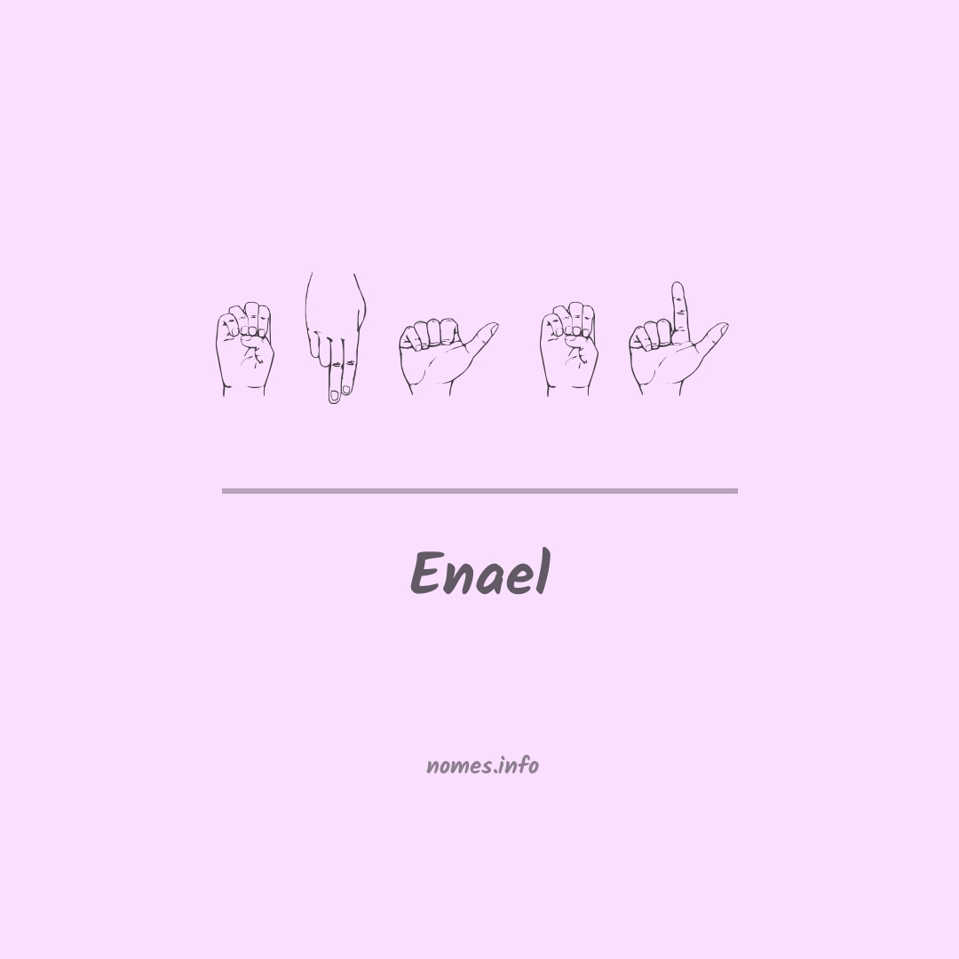 Enael em Libras Enael em Libras