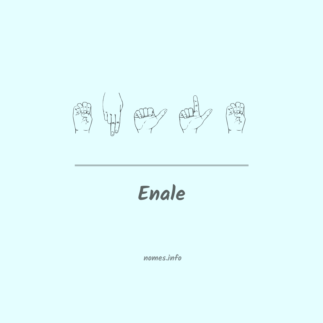 Enale em Libras