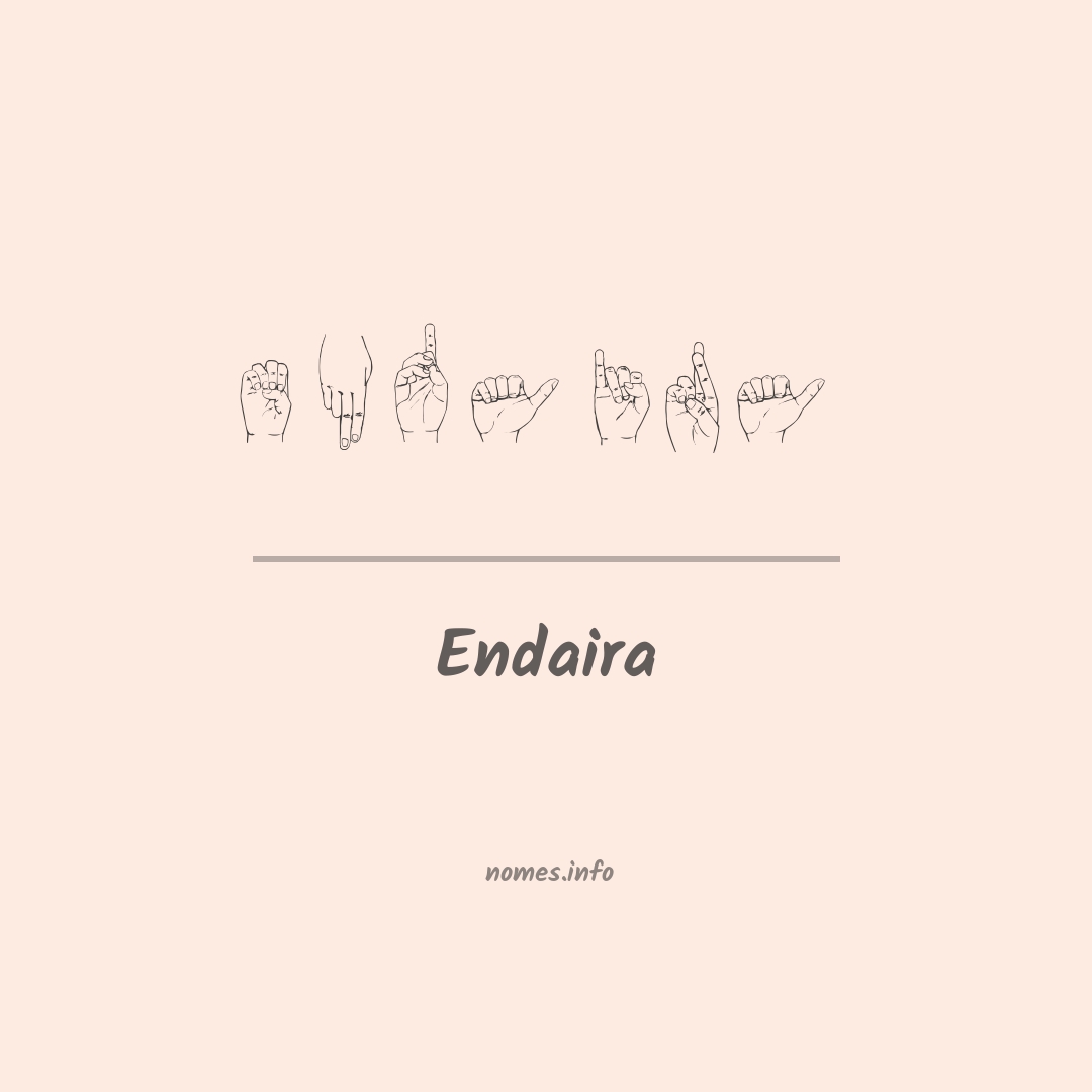 Endaira em Libras