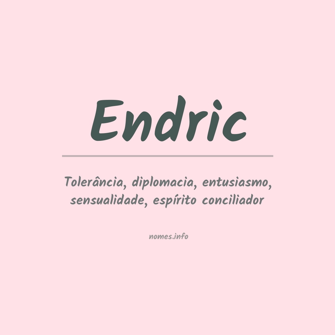 Significado do nome Endric