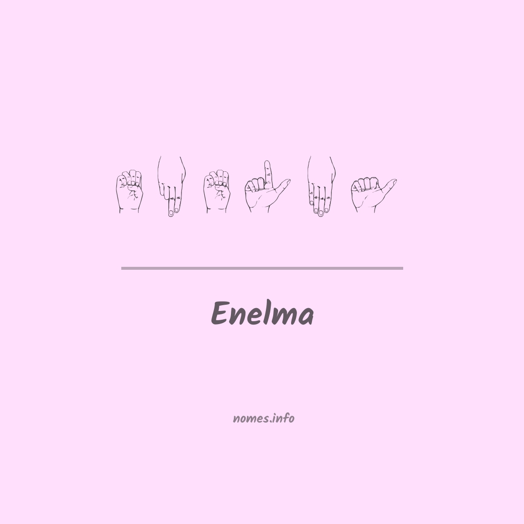 Enelma em Libras