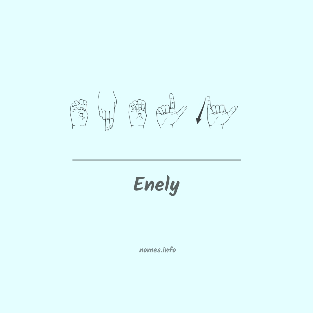 Enely em Libras