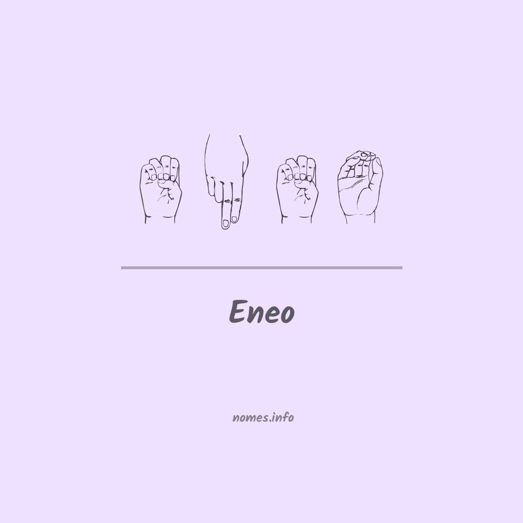 Eneo em Libras