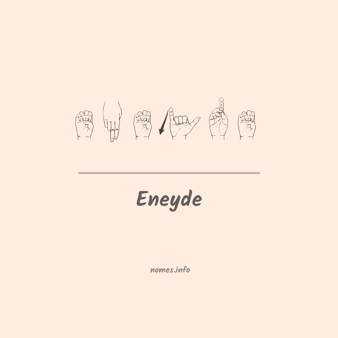 Eneyde em Libras
