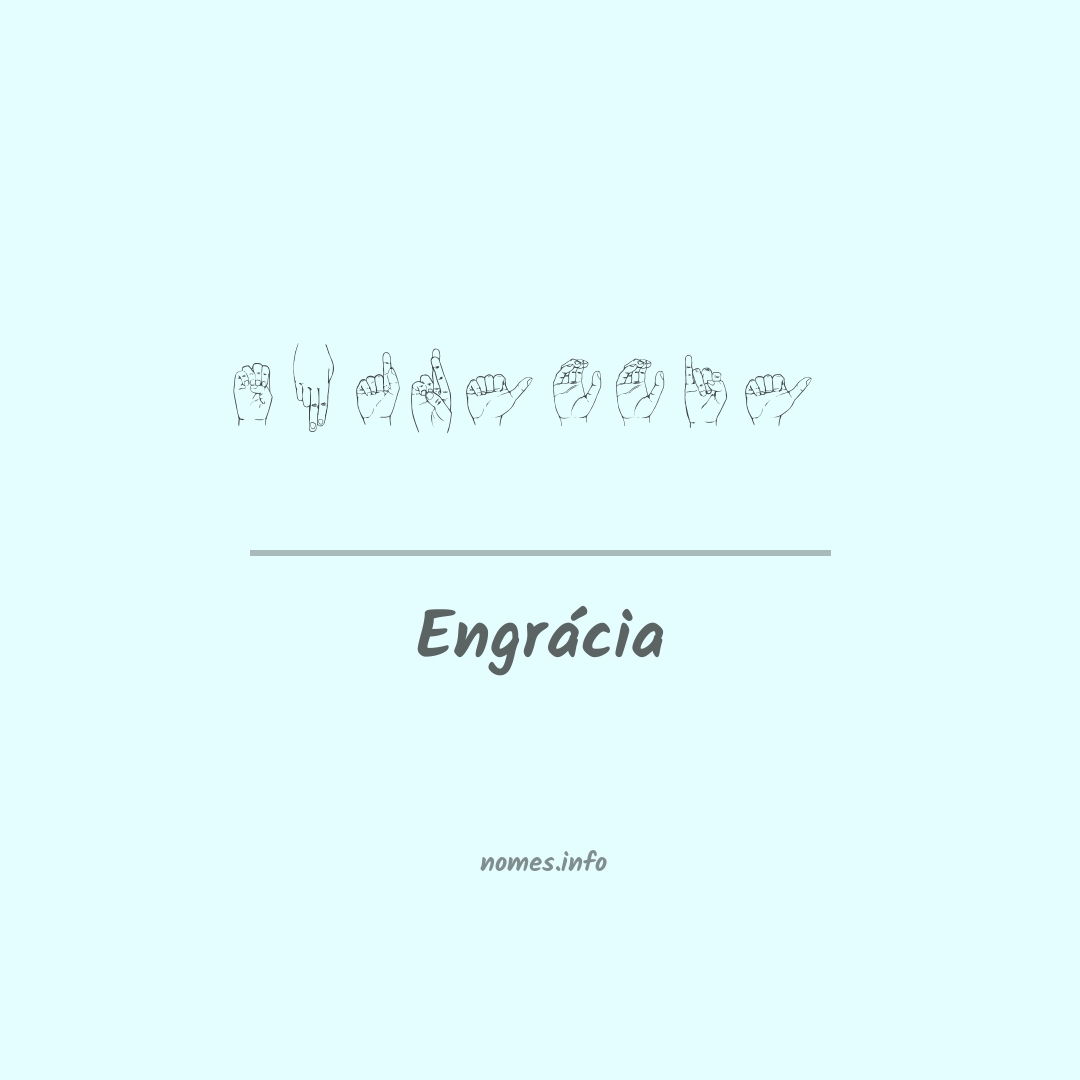 Engrácia em Libras