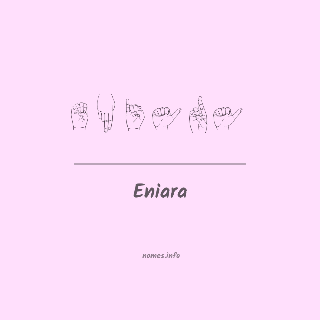 Eniara em Libras