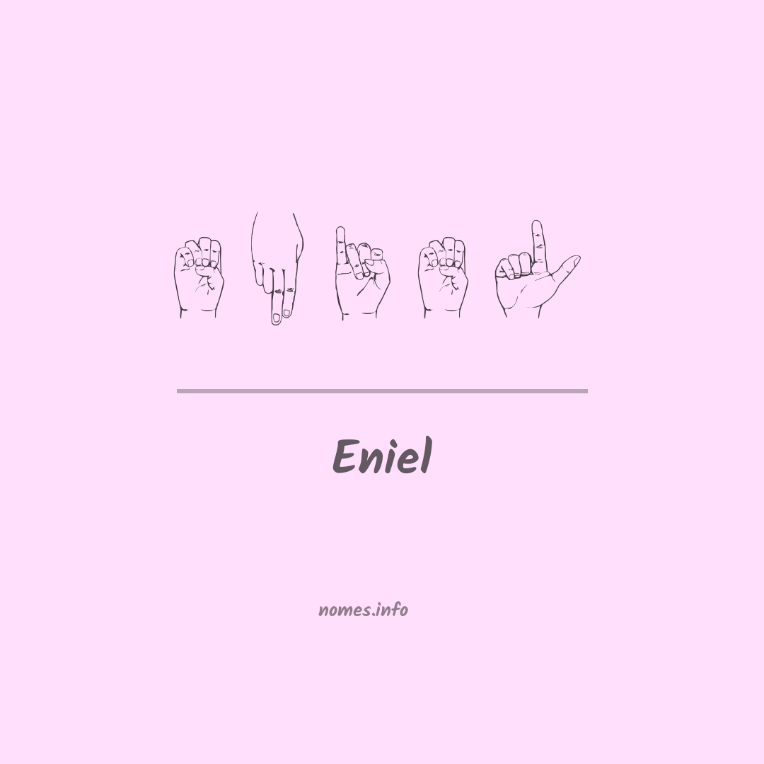 Eniel em Libras Eniel em Libras