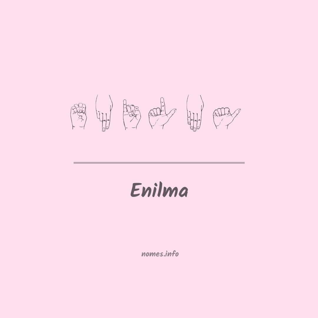 Enilma em Libras