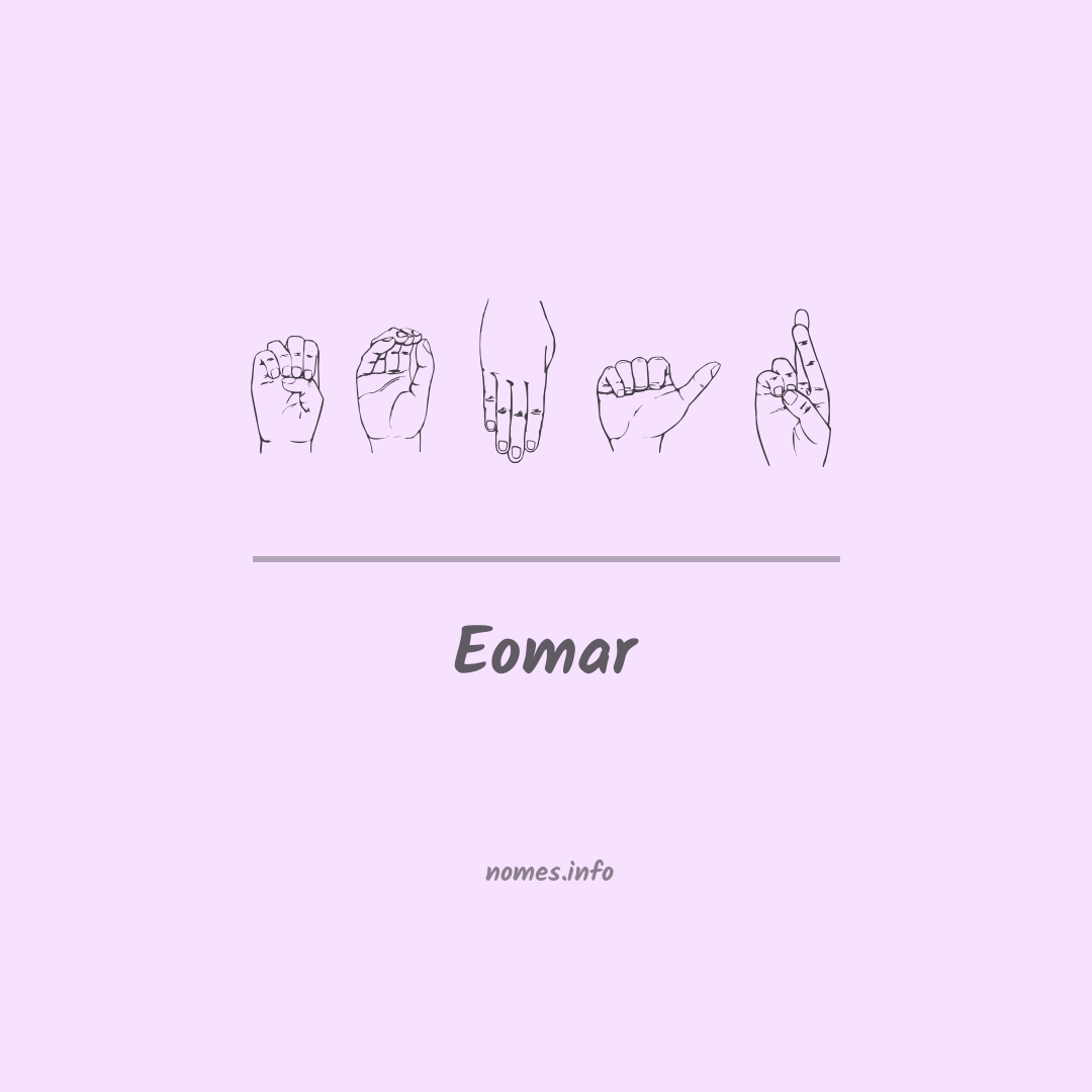 Eomar em Libras