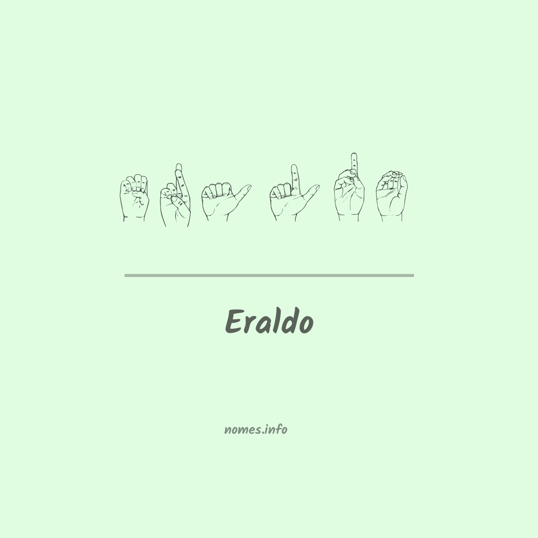 Eraldo em Libras