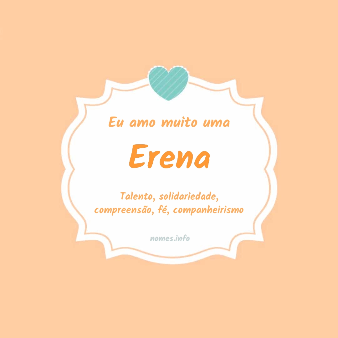 Eu amo muito Erena