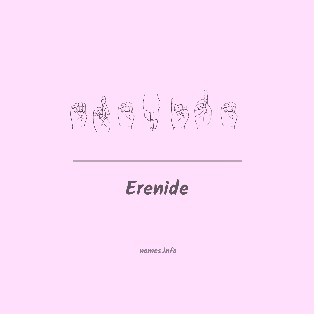 Erenide em Libras