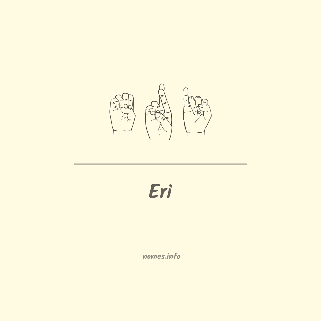 Eri em Libras