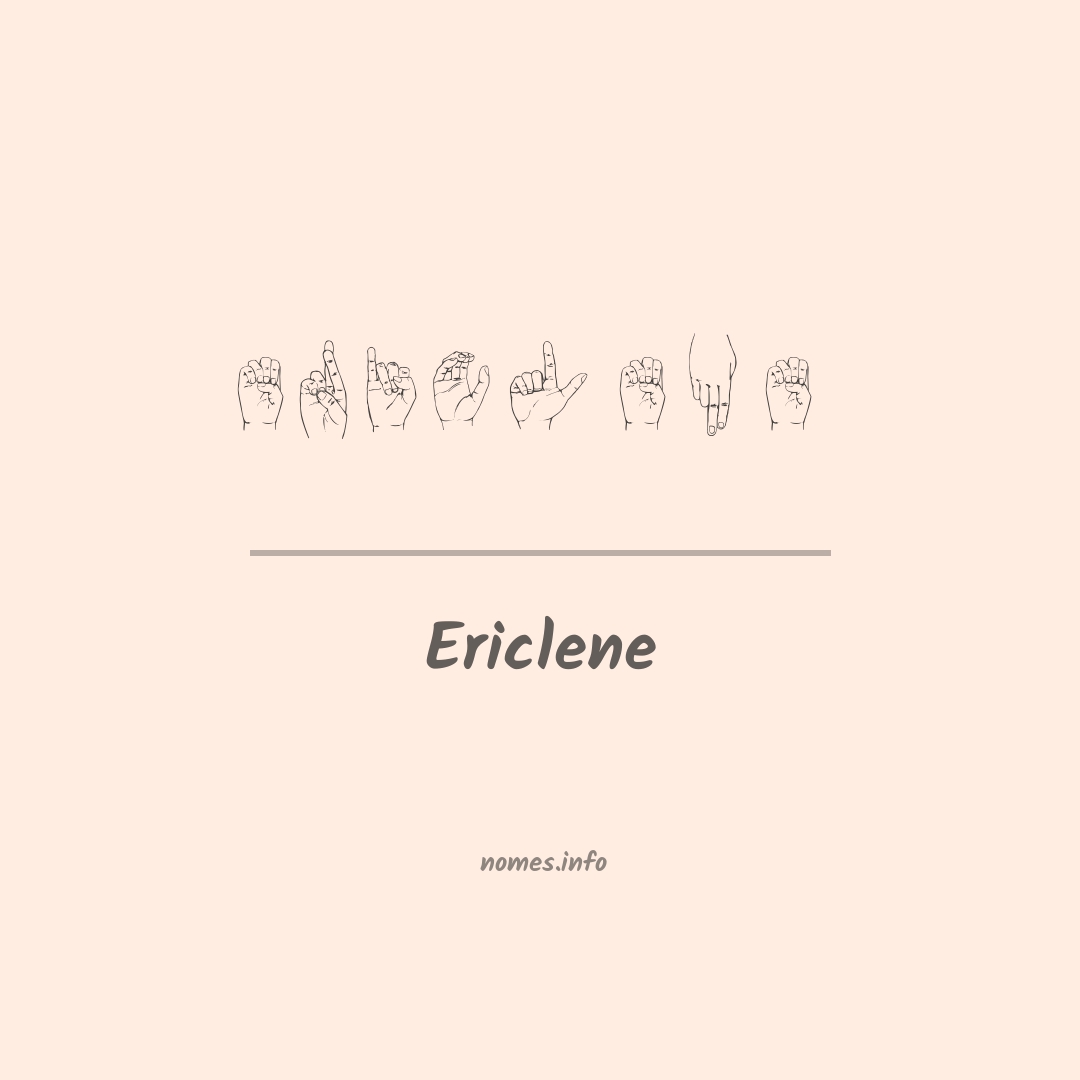 Ericlene em Libras