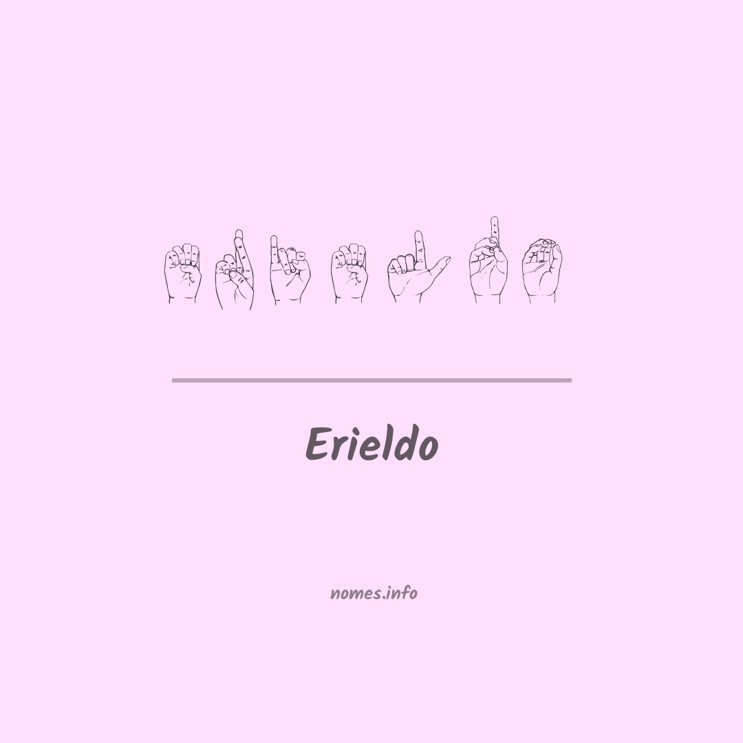 Erieldo em Libras