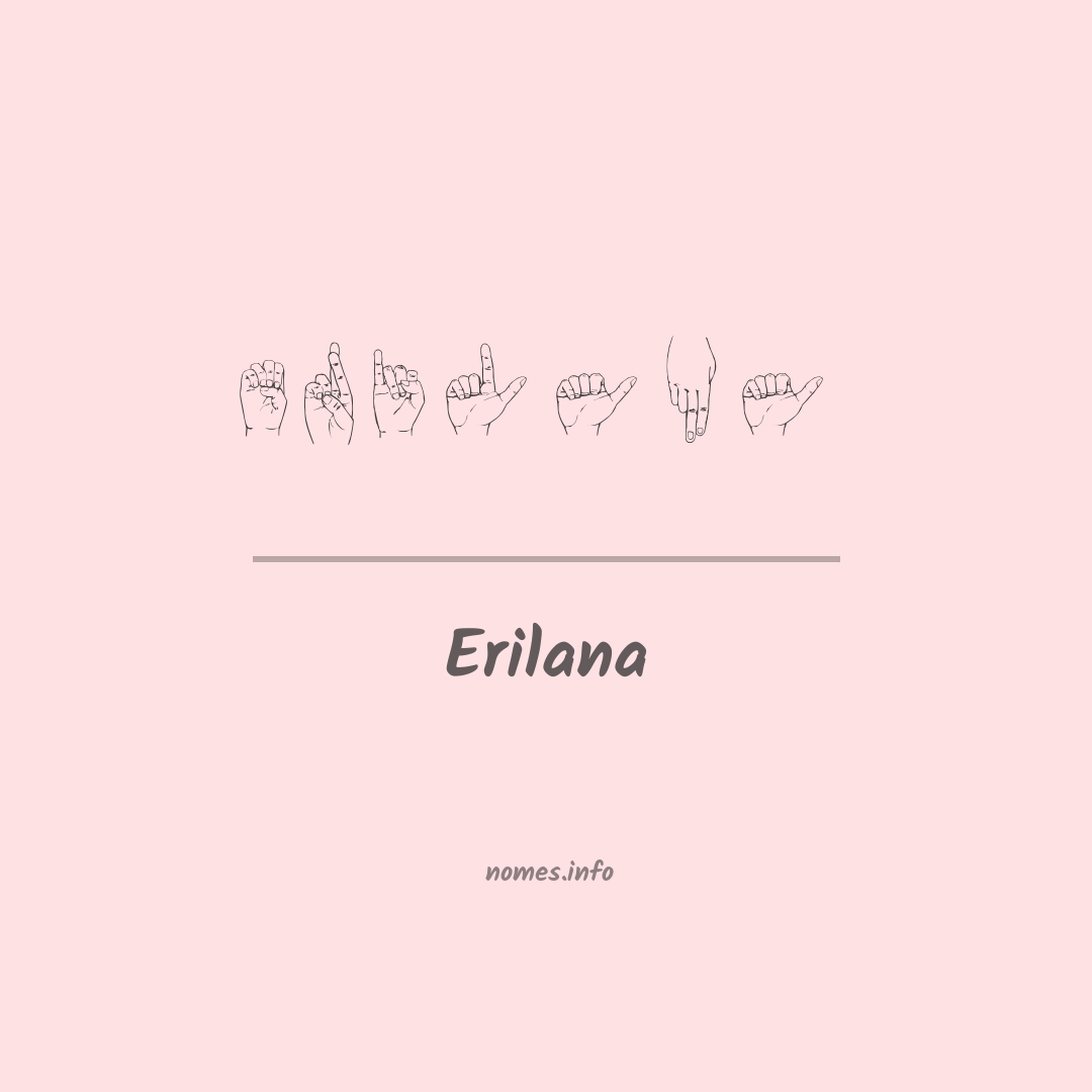 Erilana em Libras