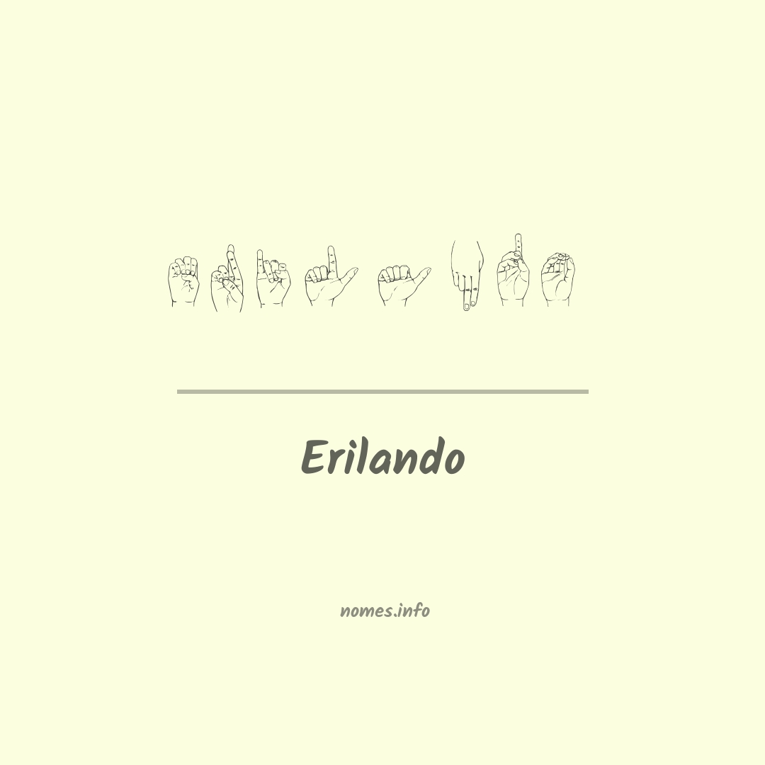 Erilando em Libras