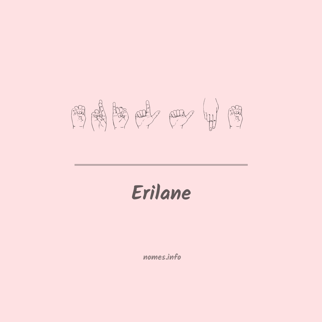 Erilane em Libras