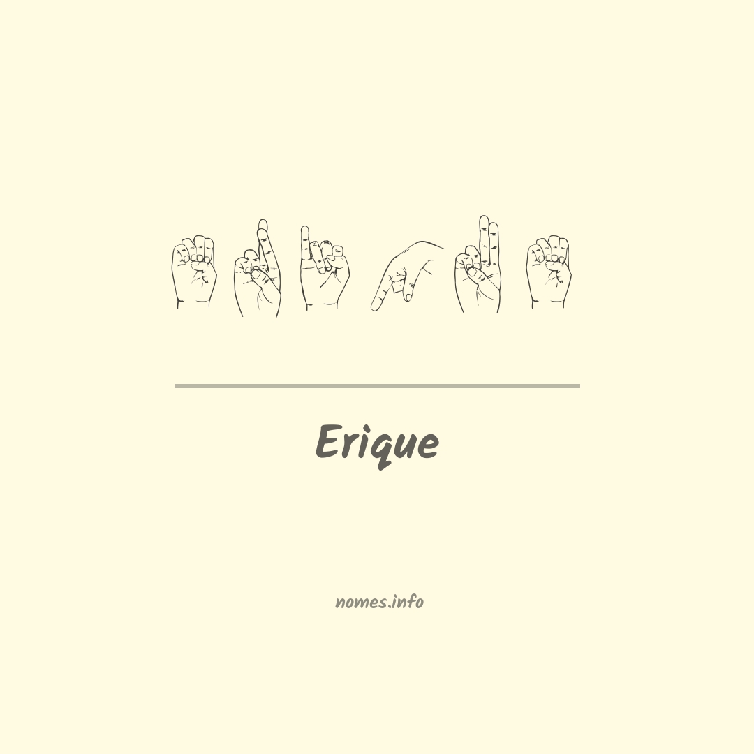 Erique em Libras