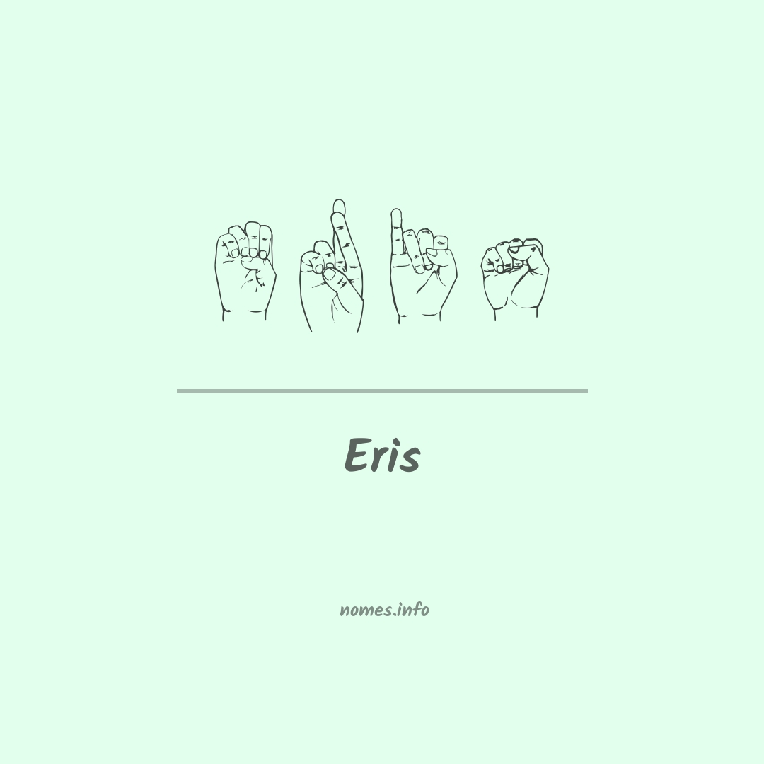 Eris em Libras Eris em Libras