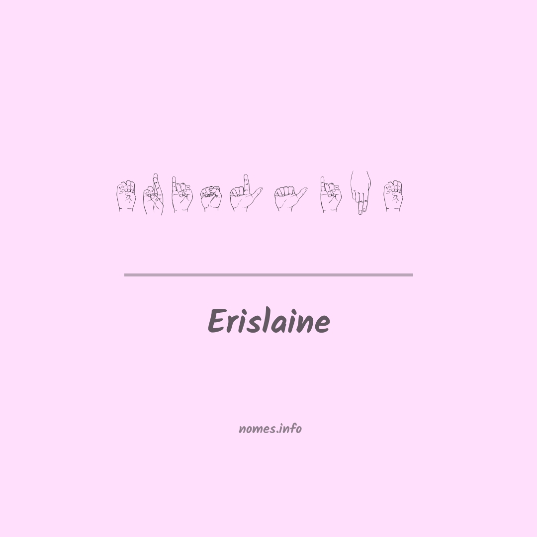 Erislaine em Libras