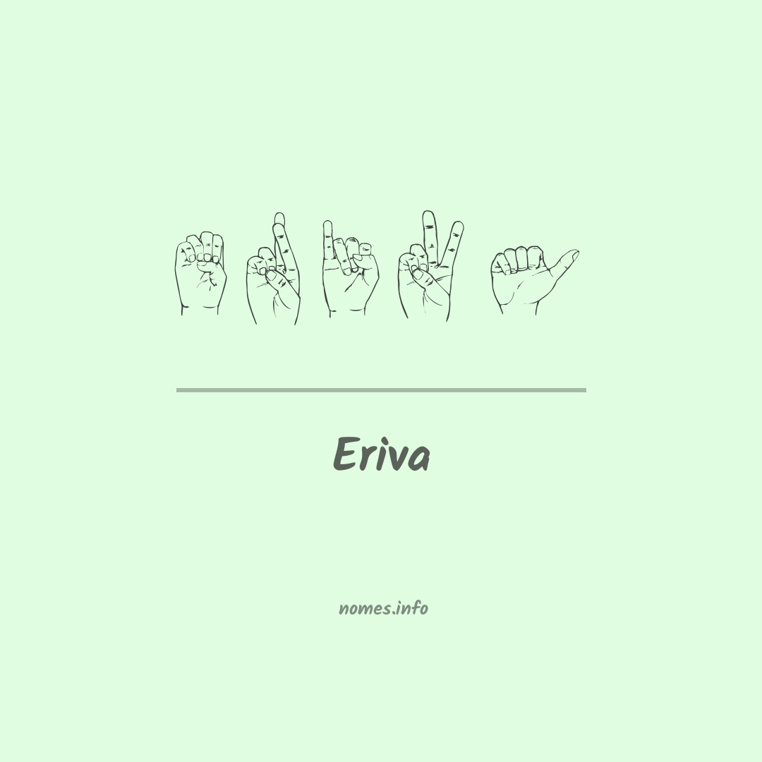 Eriva em Libras