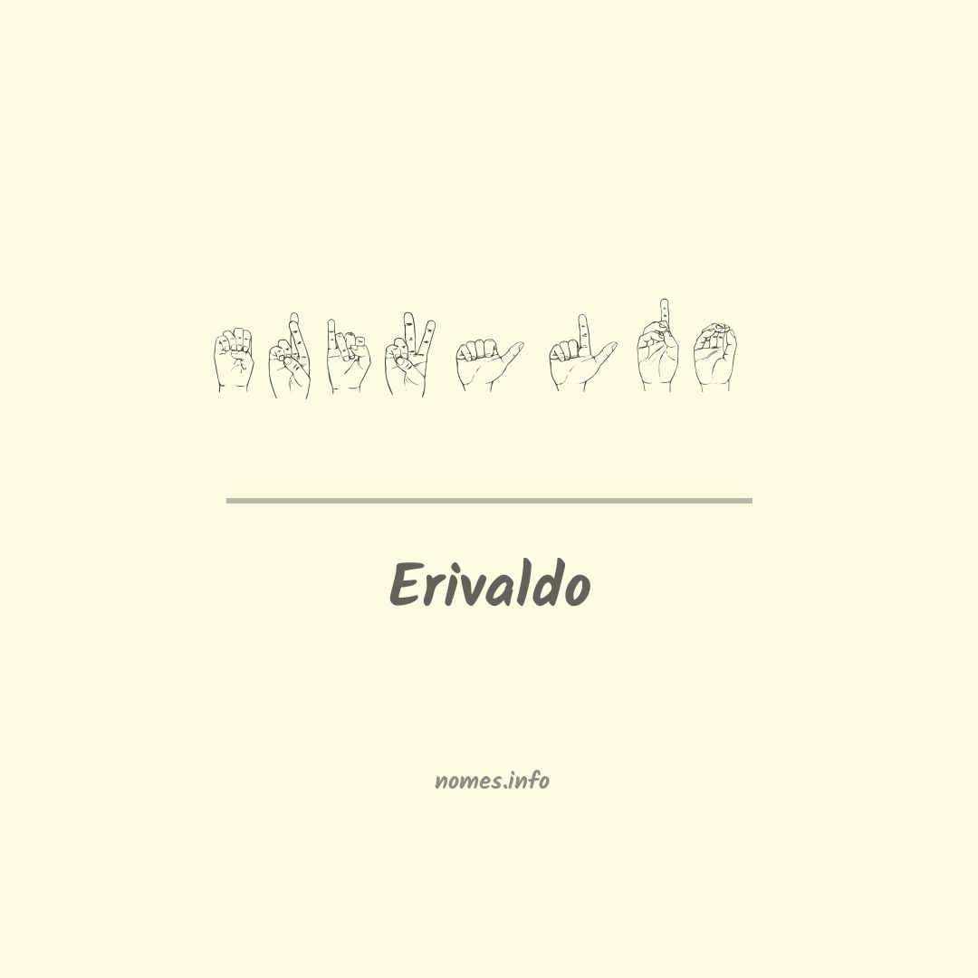 Erivaldo em Libras