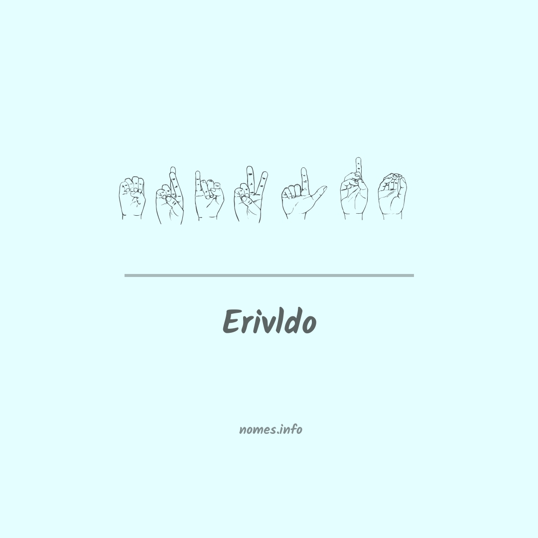 Erivldo em Libras