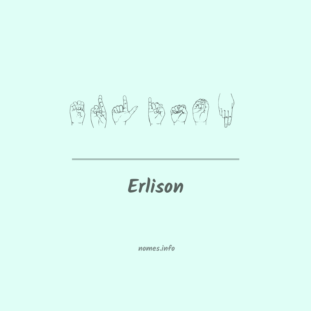 Erlison em Libras