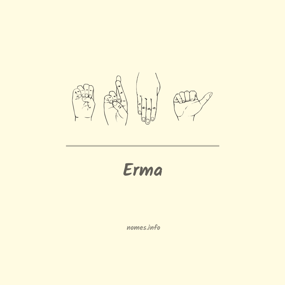 Erma em Libras Erma em Libras