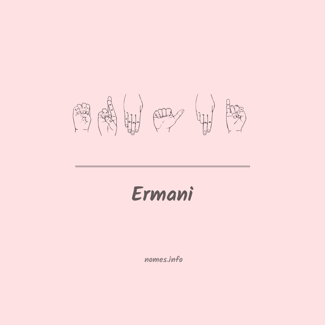 Ermani em Libras