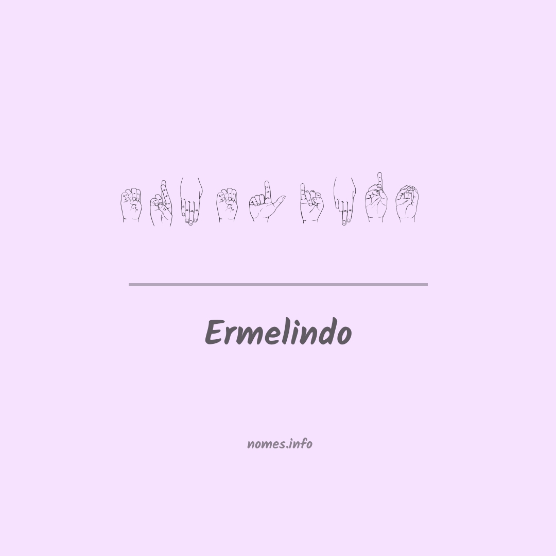 Ermelindo em Libras