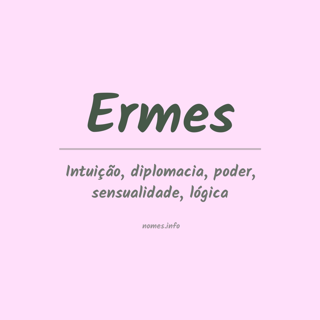 Significado do nome Ermes