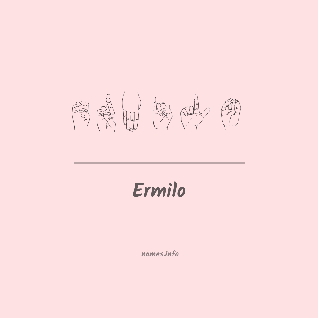Ermilo em Libras