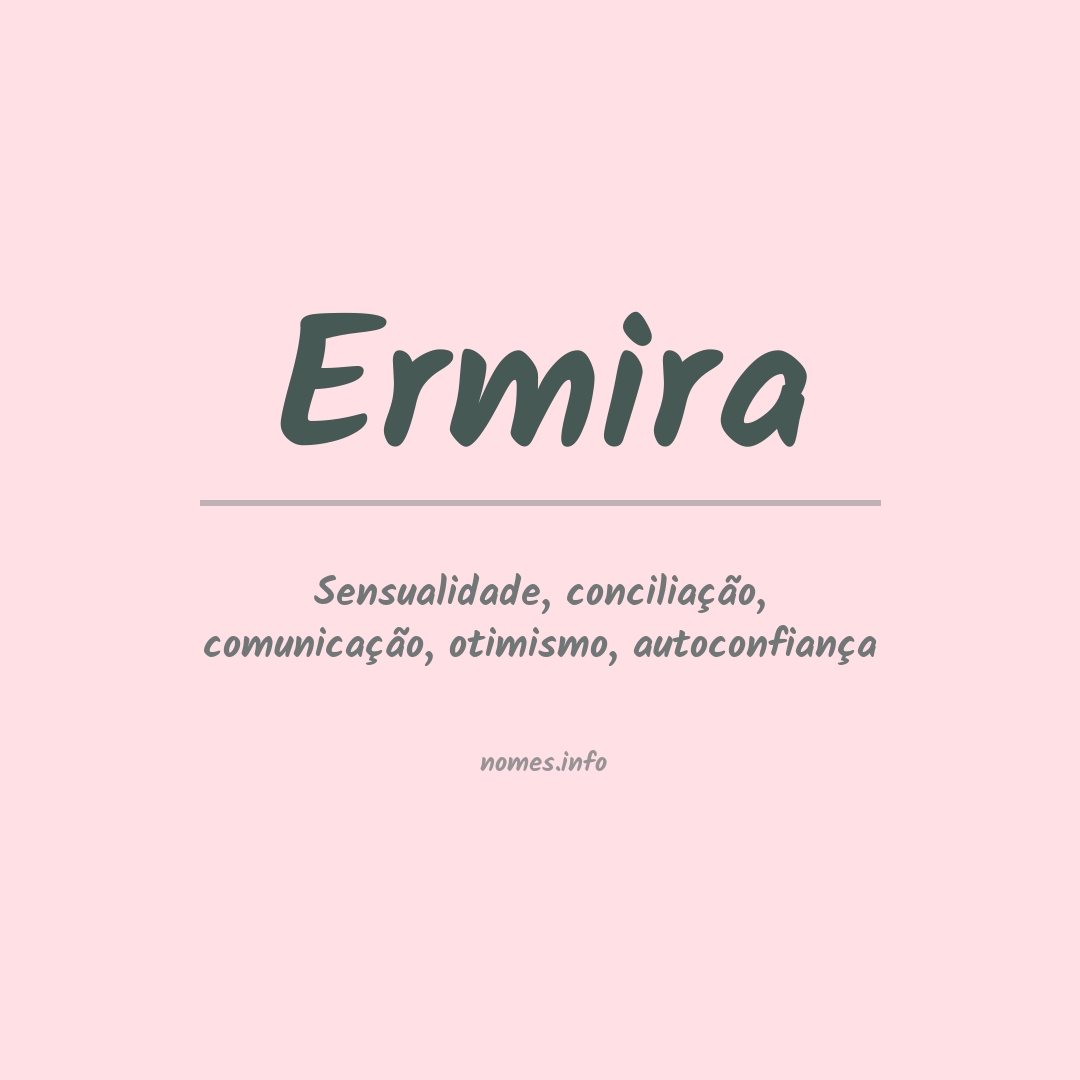 Significado do nome Ermira