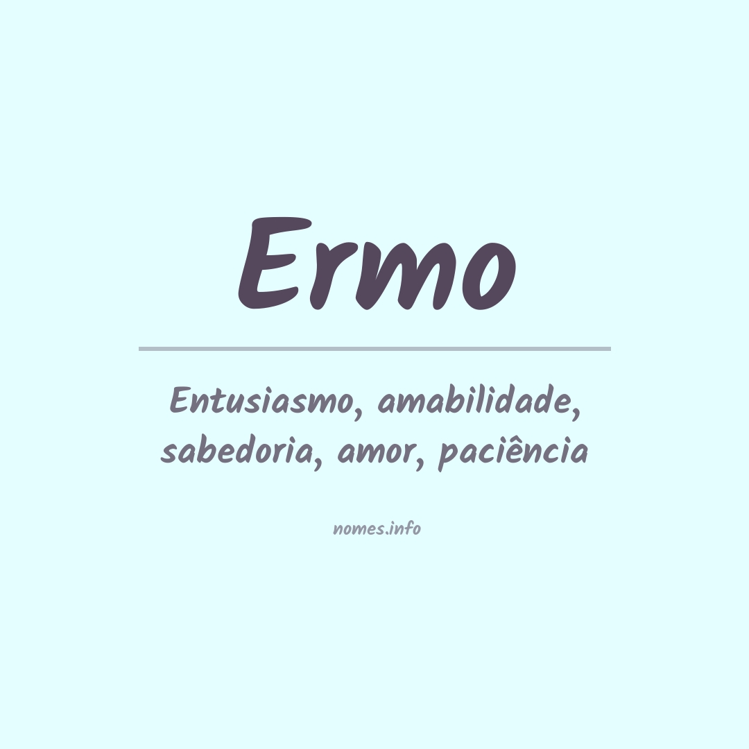 Significado do nome Ermo