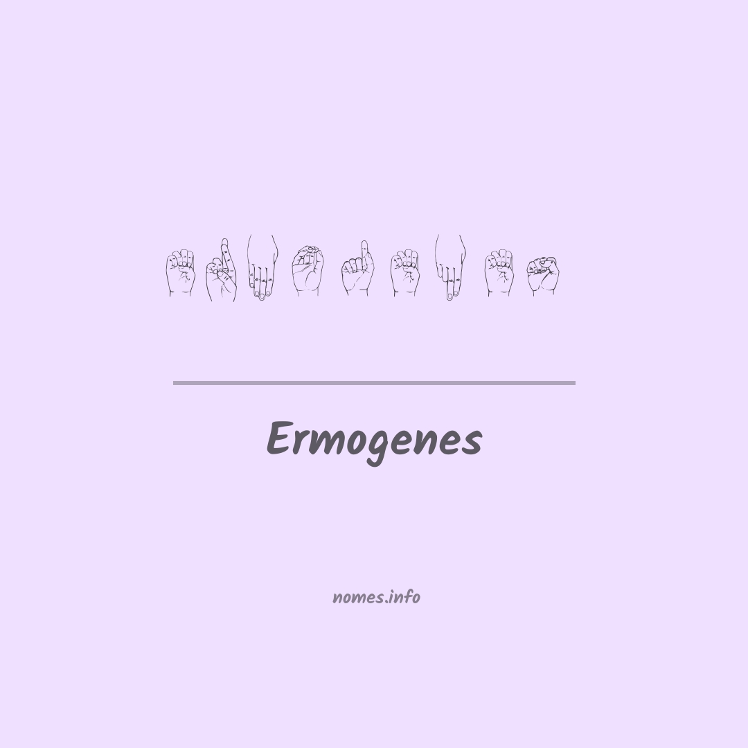 Ermogenes em Libras