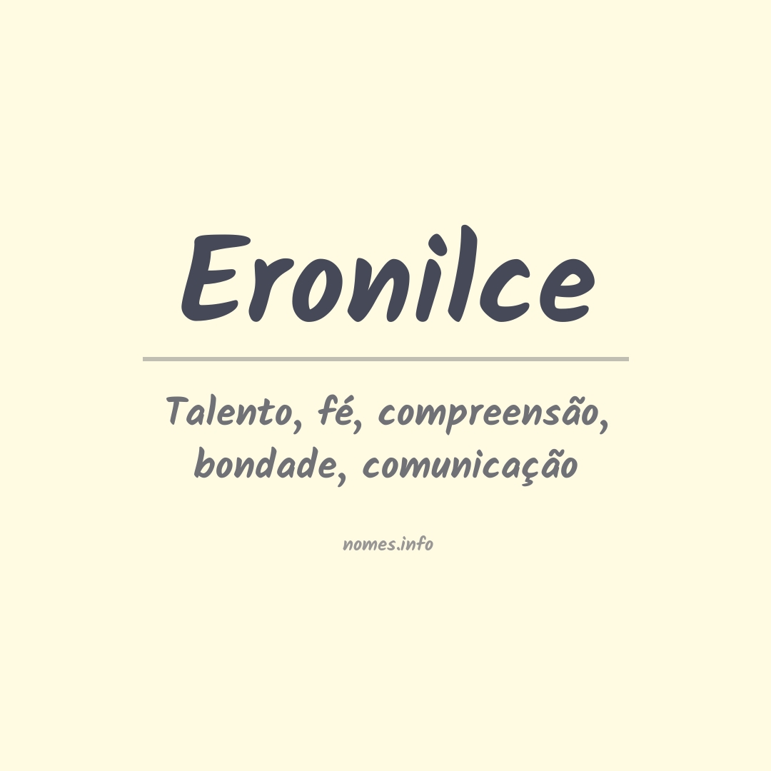 Significado do nome Eronete